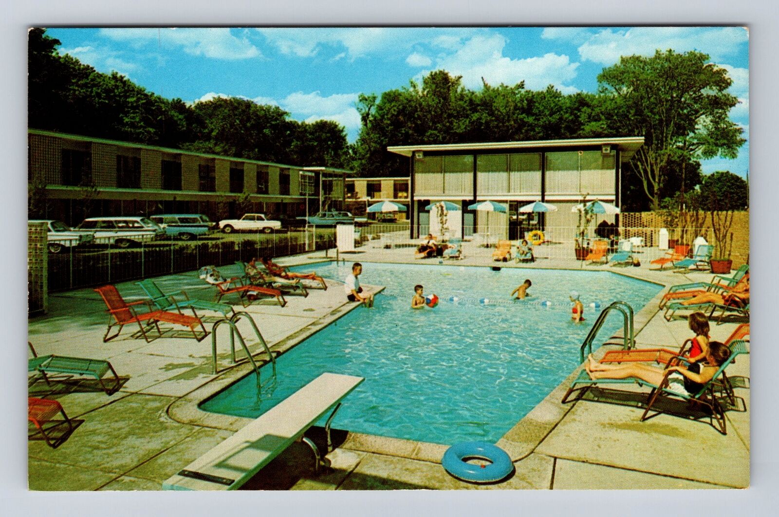 Dearborn MI-Michigan, Fairlane Inn Motel, Advertising, Antique Vintage Postcard