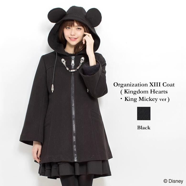 Secret Honey Disney Kingdom Hearts Organization XIII Coat [Size M ]Limited NEW