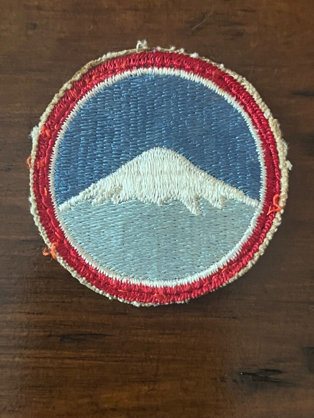 ORIGINAL PERIOD WWII WW2 US ARMY FORCES FAR EAST COMMAND JAPAN MT FUJI PATCH