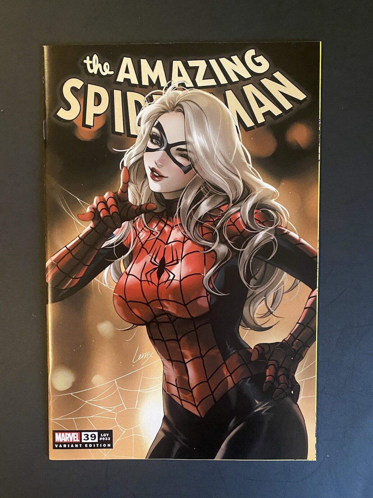 Amazing Spider-Man #39 Leirix Li Trade Variant Cover ASM Black Cat NM 🔥🔥