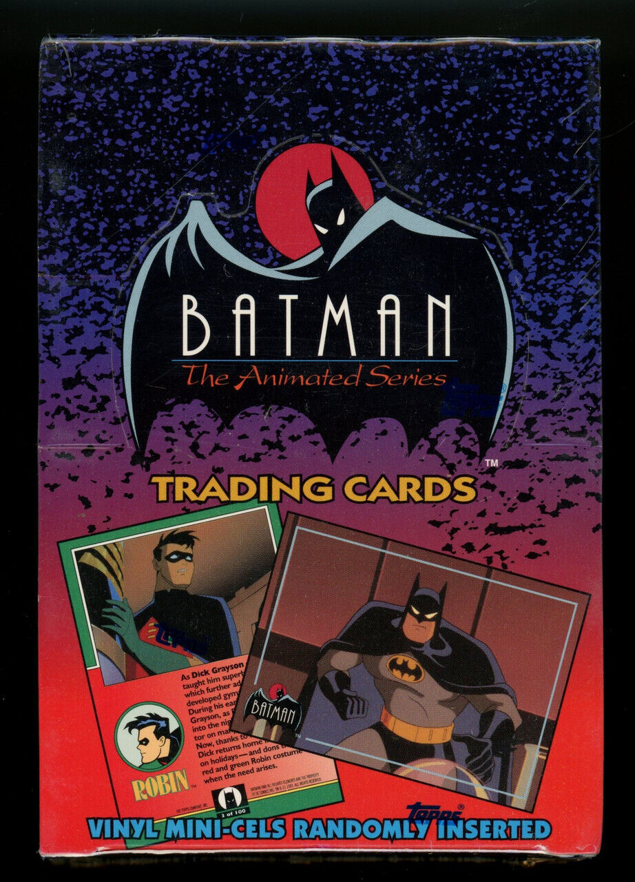 1993 Topps Batman The Animated Series Box Factory Sealed
