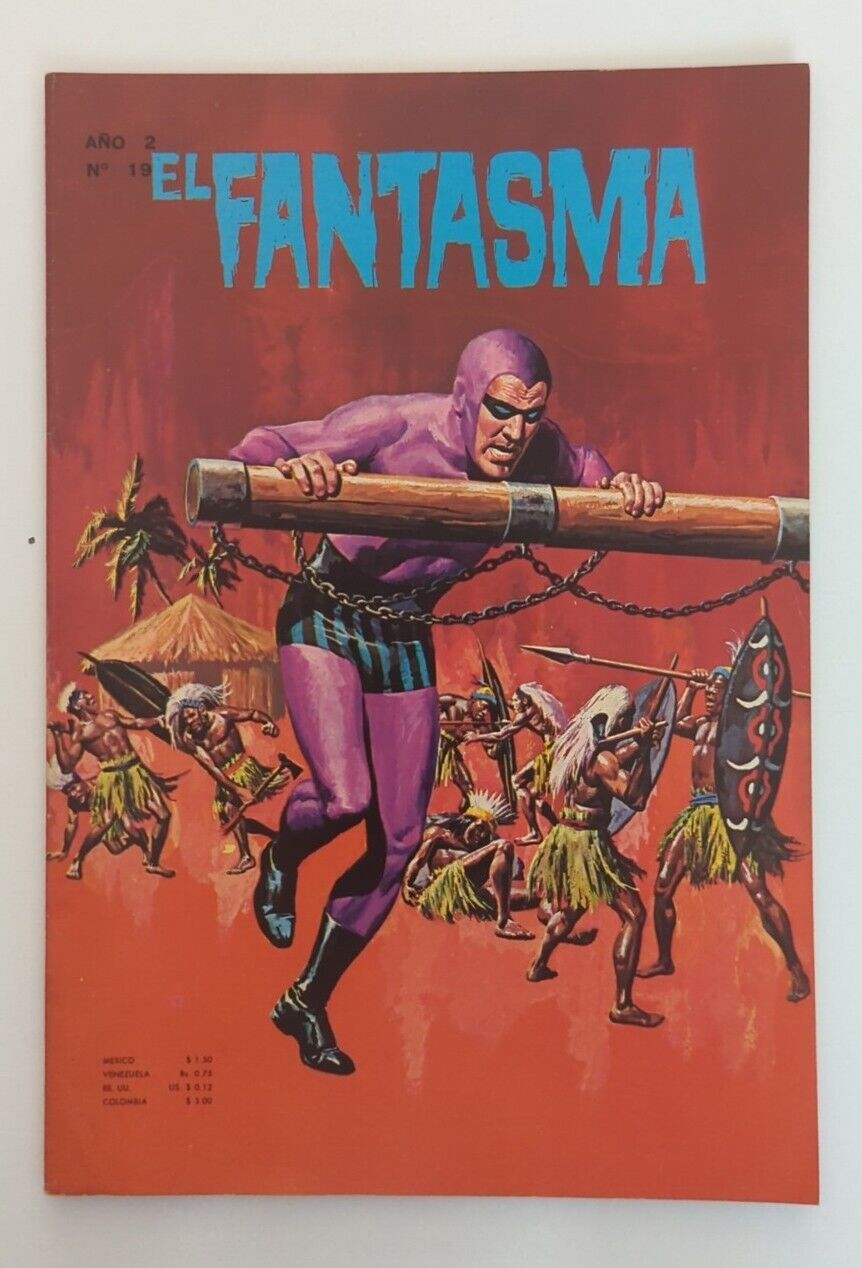 1969 Cambridge Publishing El Fantasma The Phantom Comic #19 Spanish Variant VHTF