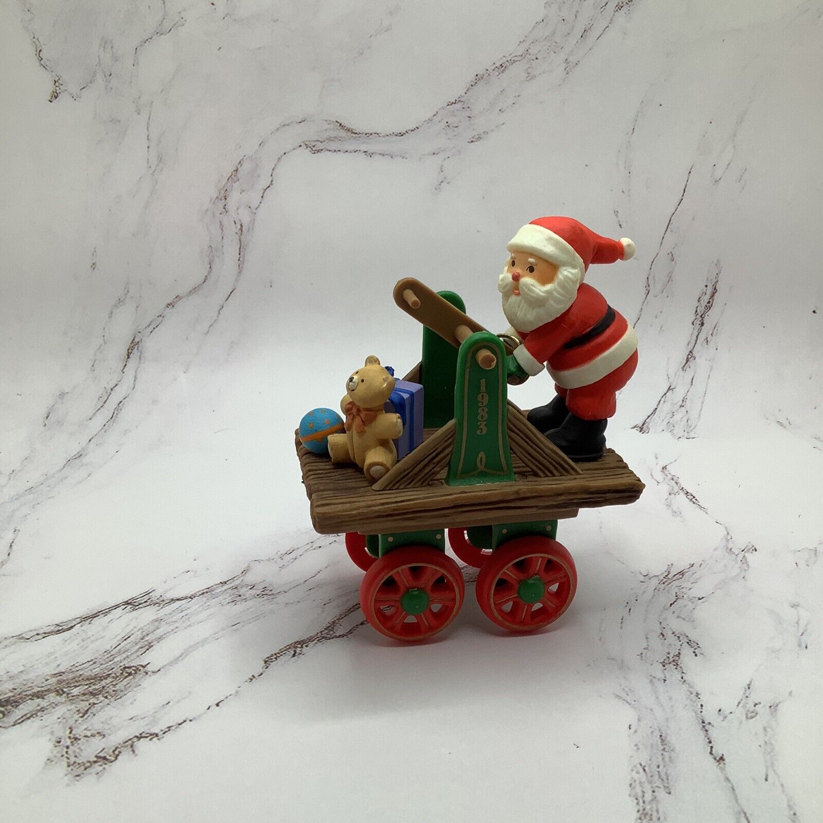 Vintage Hallmark  Here Comes Santa #5 Santa Express 1983 Figurine