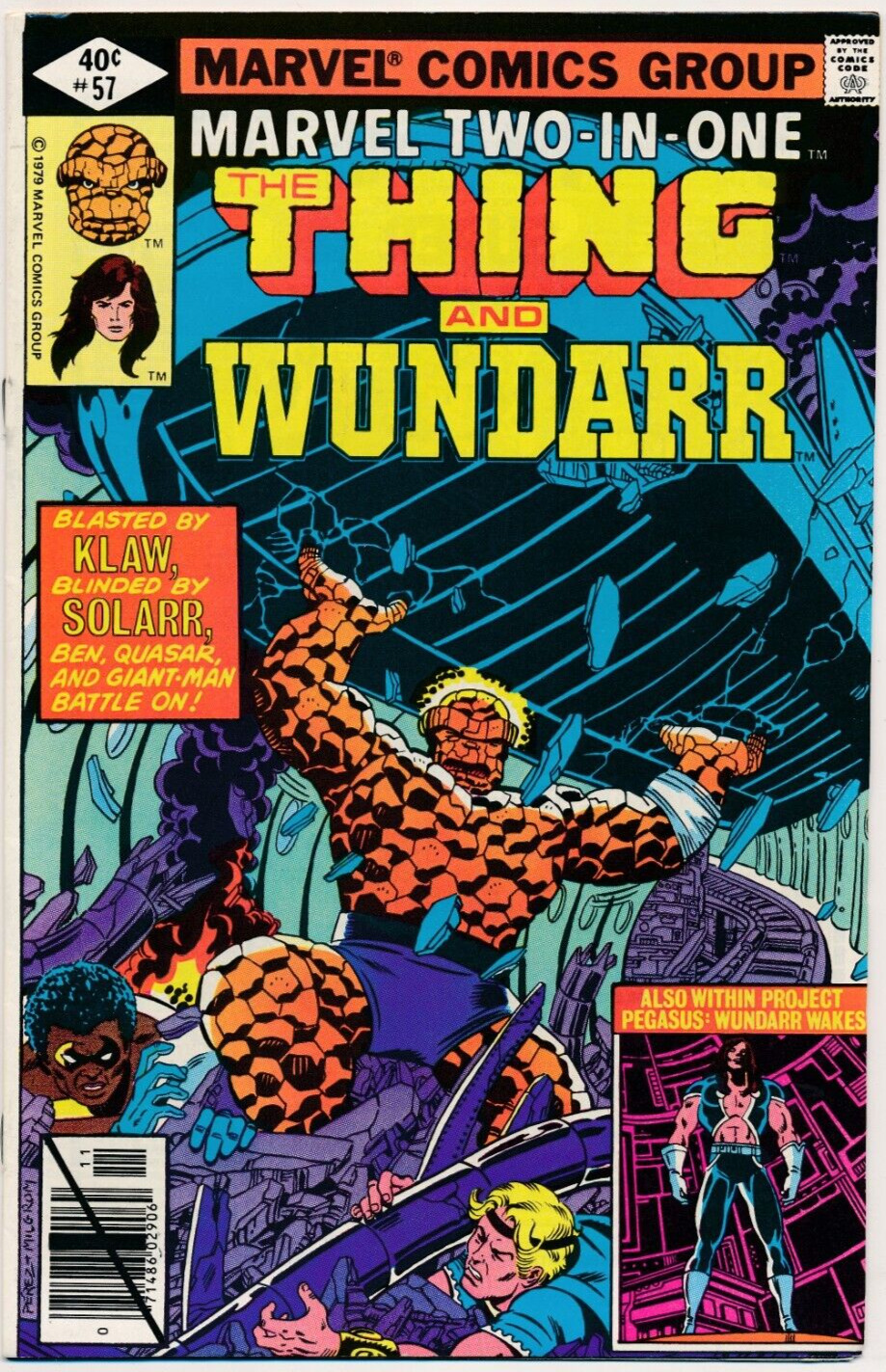 Marvel Two-In-One (Marvel, 1974 series) #57 VF/NM Thing and Wundarr