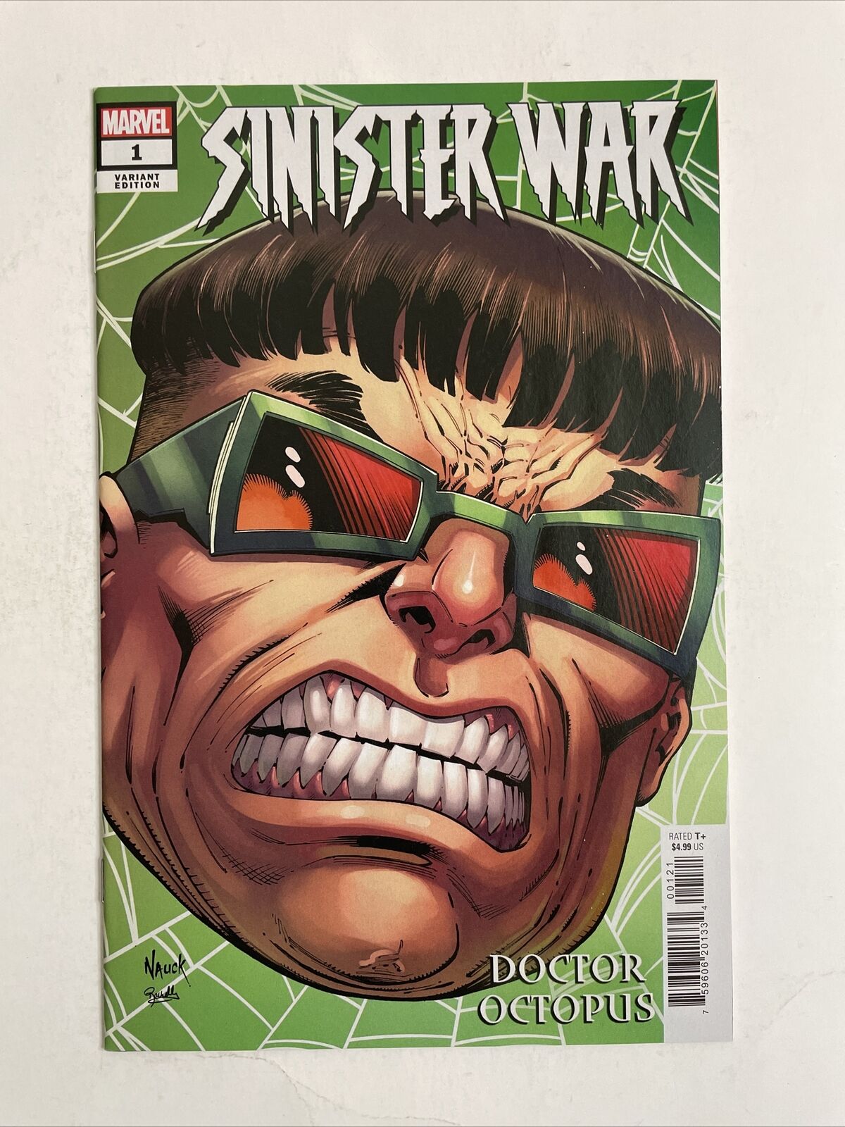 Sinister War #1 (2021) 9.4 NM Marvel Nauck Headshot Variant Cover High Grade