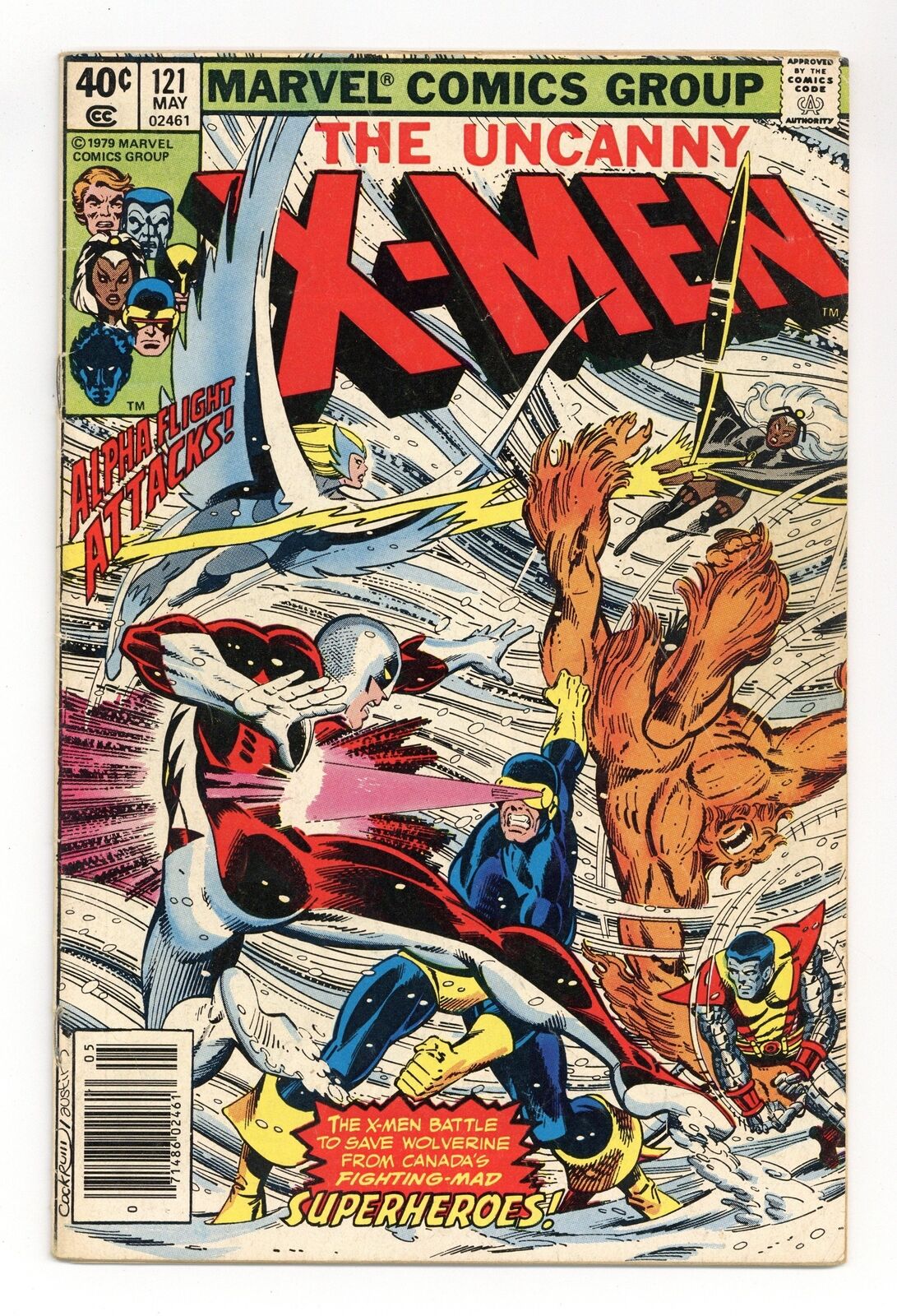 Uncanny X-Men #121 GD+ 2.5 1979 1st full app. Alpha Flight
