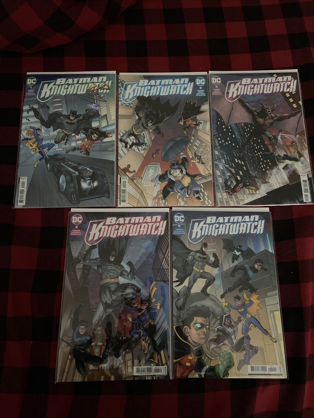 Batman: Knightwatch #1-5 Complete Set (2022) DC Comics 