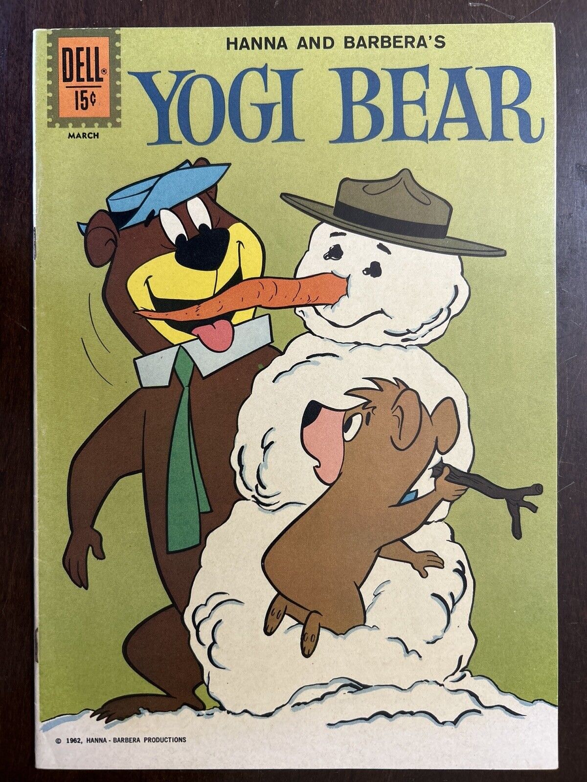 Yogi Bear #7 VF 7.0 Hanna-Barbera Cartoon DELL