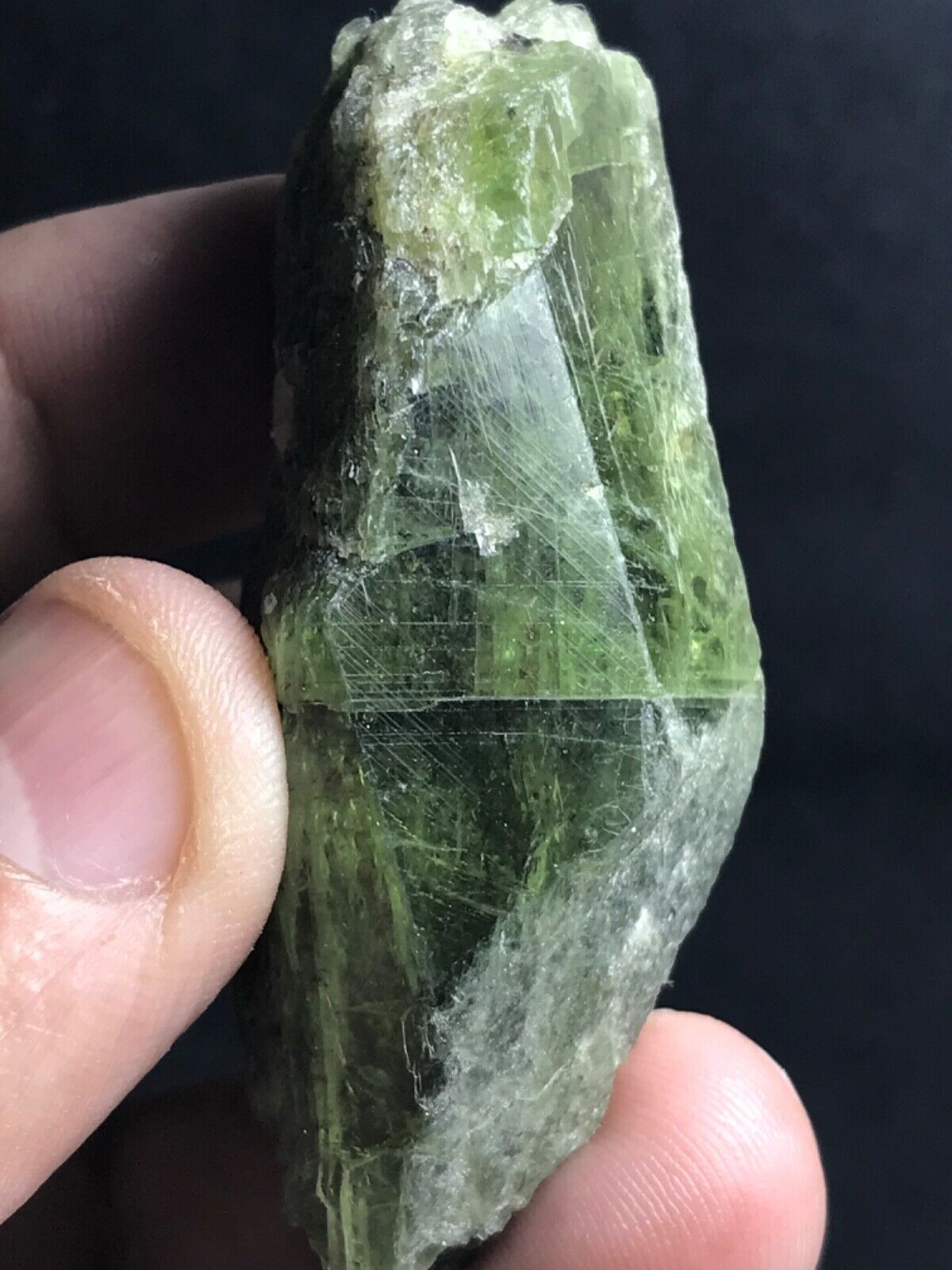275 CTS AMAZING NATURAL DIOPSIDE CRYSTAL FROM KONAR AFGHANISTAN