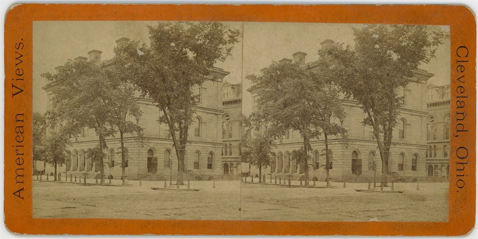 OHIO SV - Cleveland - Post Office - Anthony 1870s