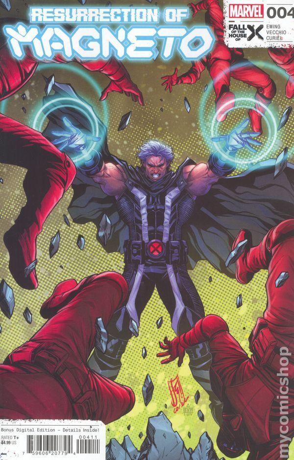Resurrection of Magneto #4A Stock Image