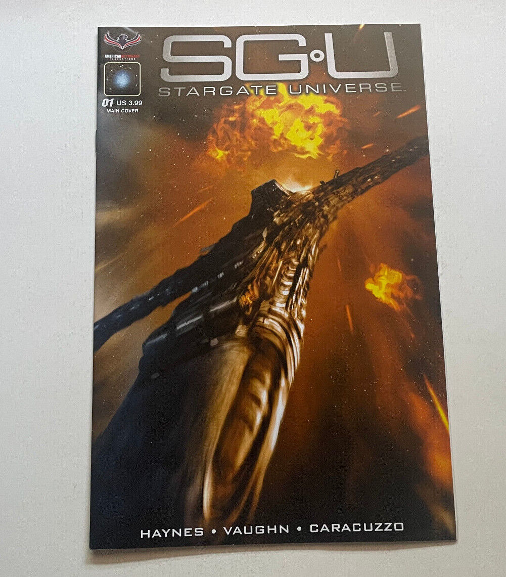 Stargate Universe Back to Destiny #1 RARE Main Cover SGU American Mythology 