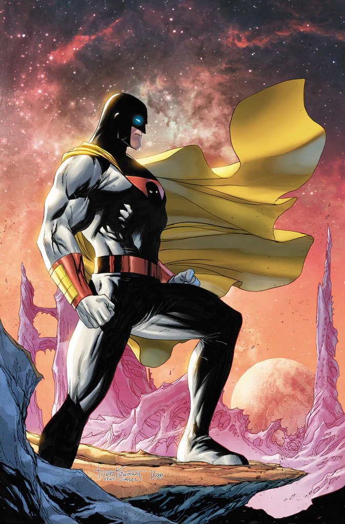 SPACE GHOST #1 VIRGIN EXCLUSIVE - SUPERMAN HOMAGE - TYLER KIRKHAM LTD 1000