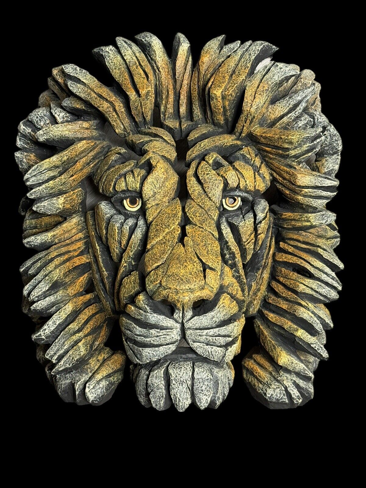 Enesco 6005328 Edge Sculpture Lion Bust