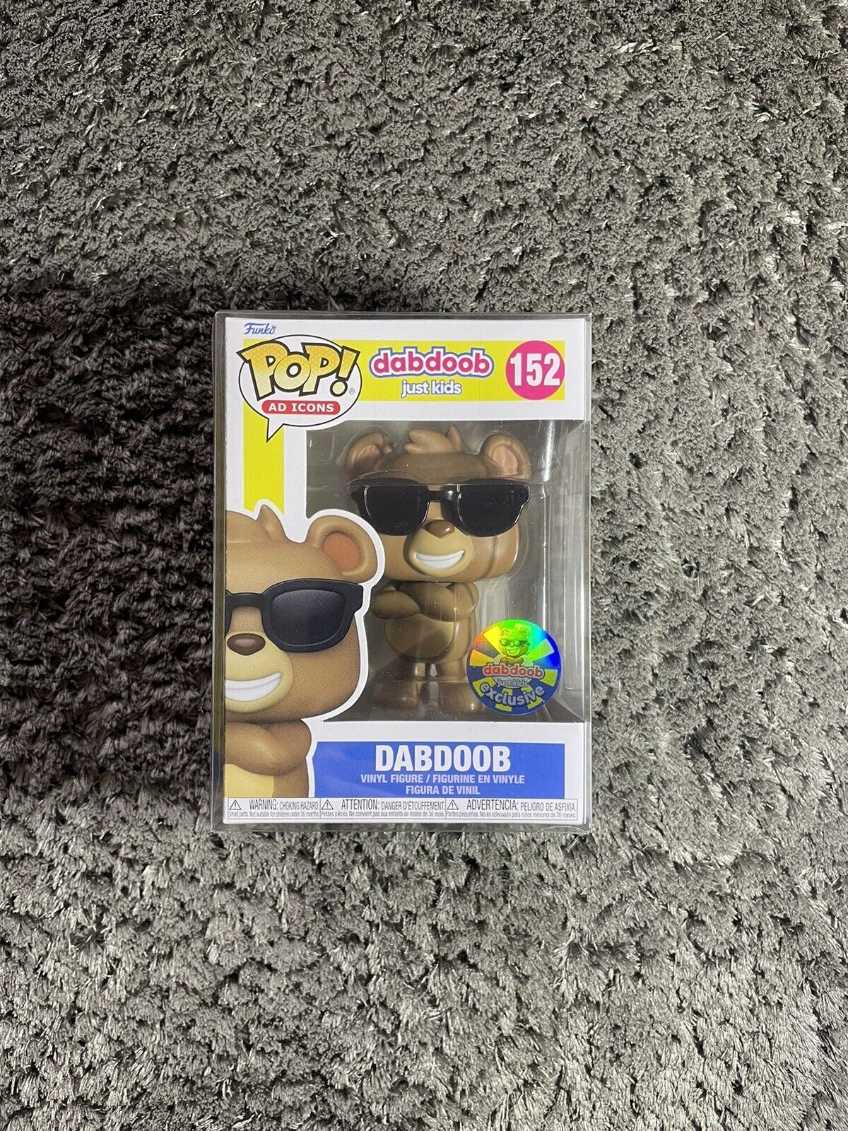 Funko POP Ad Icons Dabdoob Bear #152 (EXCLUSIVE NOT SOLD IN USA) (W/PROTECTOR)