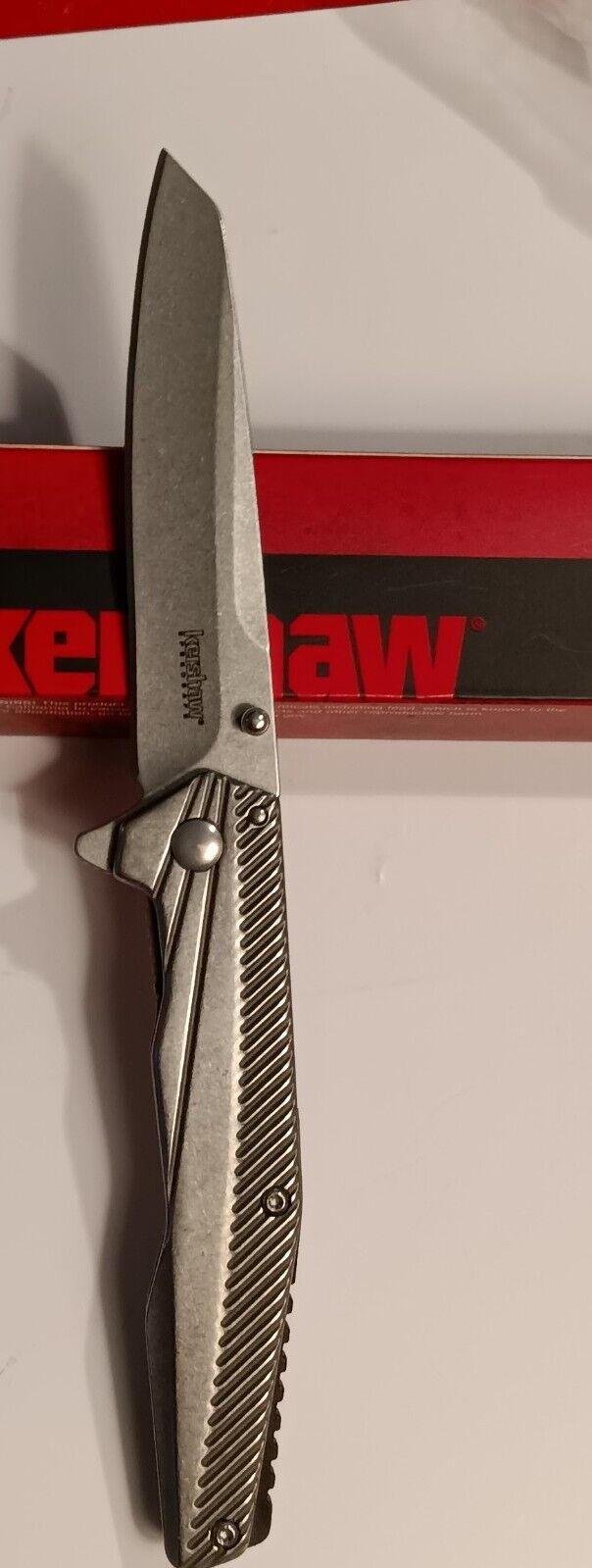 Kershaw 1368 Topknot Spring Assisted Flipper Folding Pocket Knife