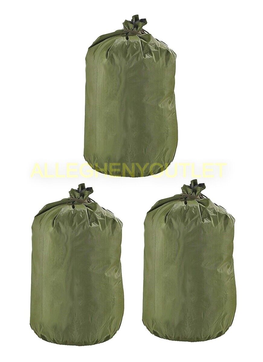 3 US Army Military WATERPROOF CLOTHES Clothing GEAR WET WEATHER LAUNDRY BAG VGC