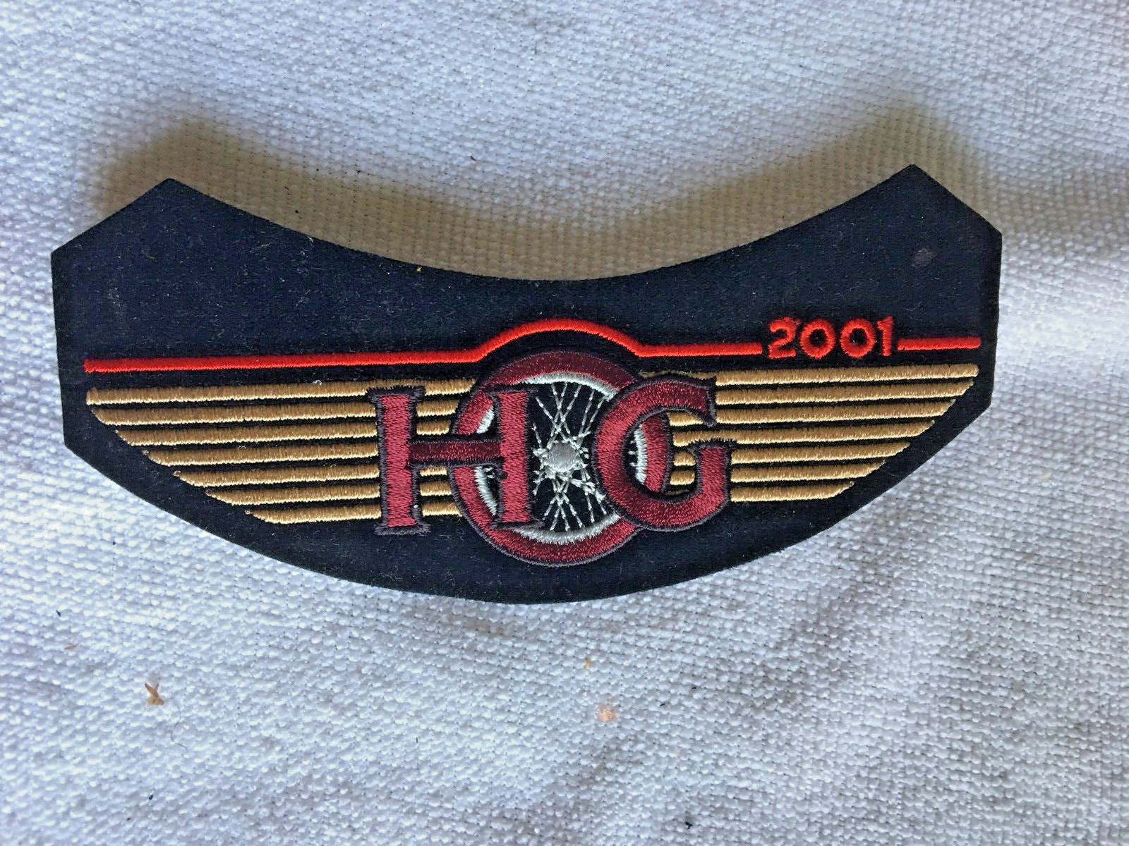 Harley Owners Group 2001 Rocker Patch - Brand New