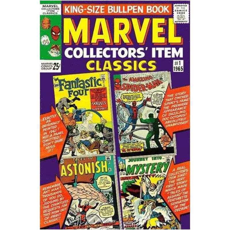 Marvel Collectors' Item Classics #1 in Fine condition. Marvel comics [v&