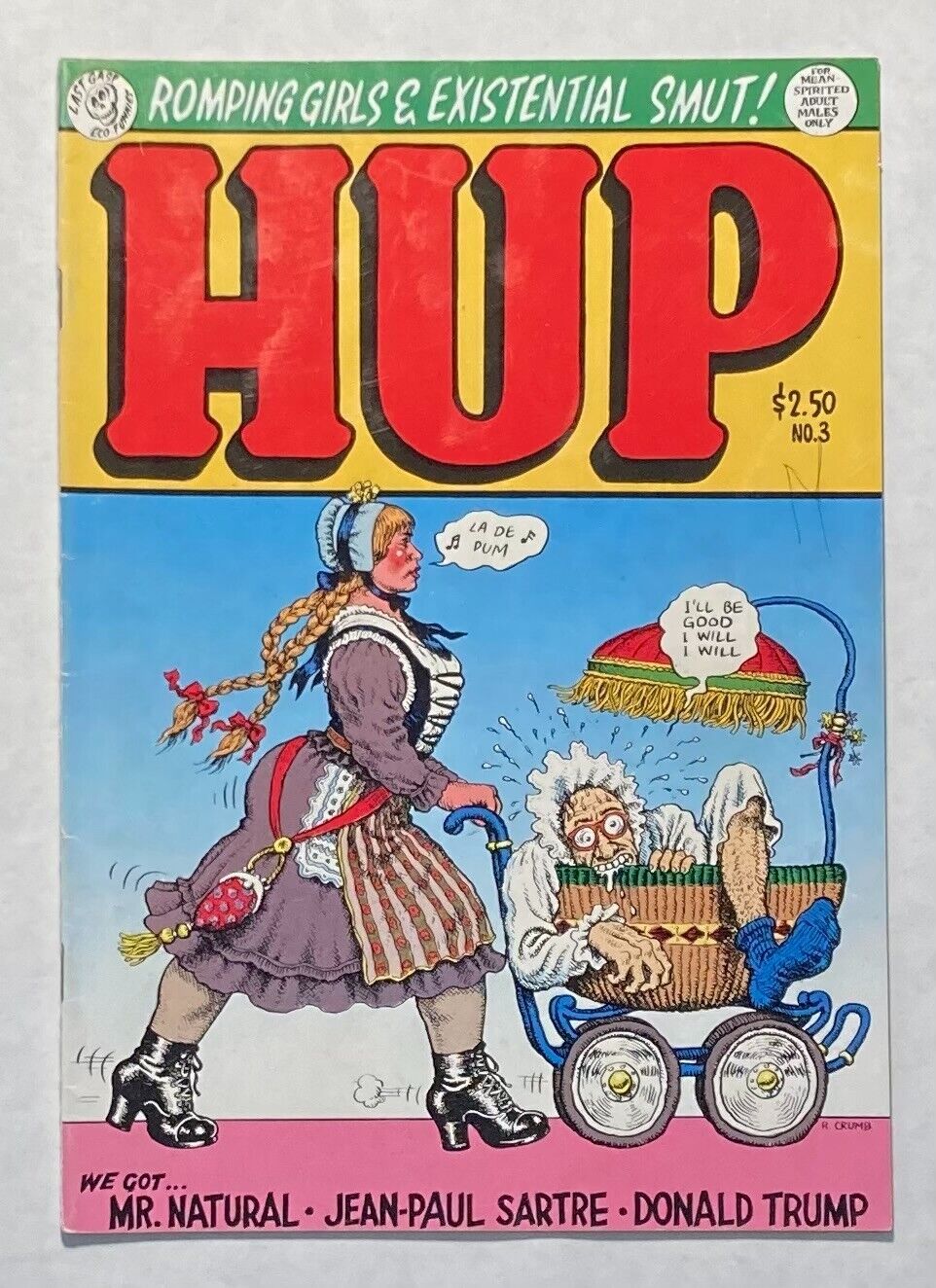 Hup #3 R. Crumb Underground Comix 1989 Last Gasp