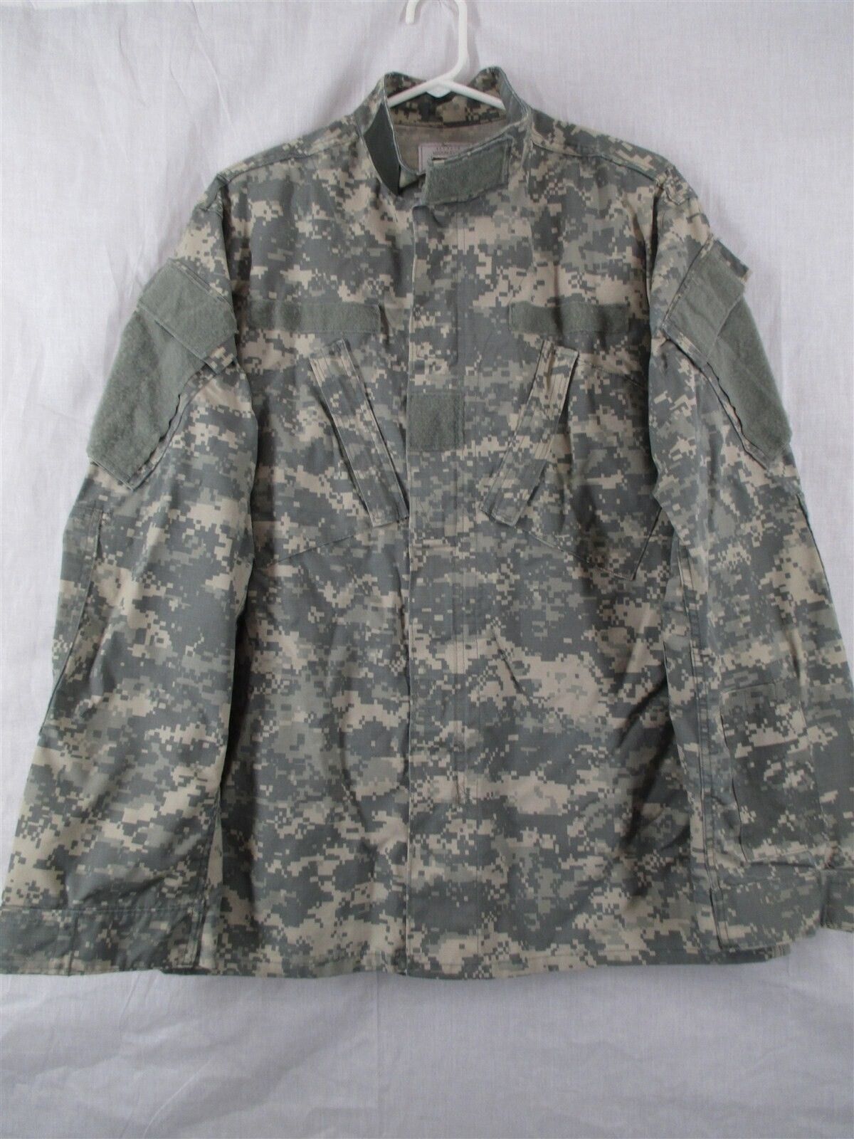 ACU Shirt/Coat Medium X-Long USGI Digital Camo Cotton/Nylon Ripstop Army Combat