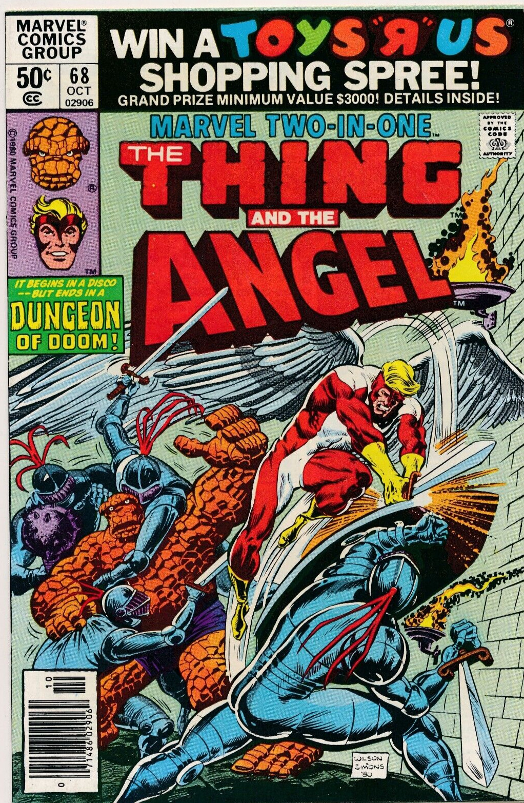 Marvel Two-In-One (Marvel, 1974 series) #68 NM Thing and The Angel