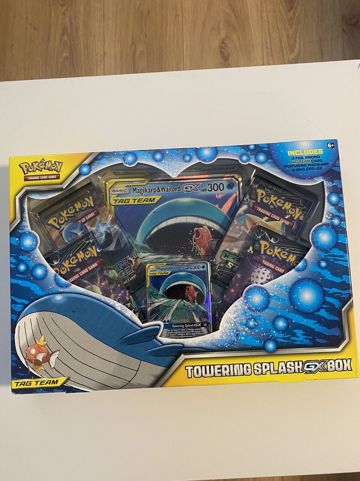 Pokemon TCG Towering Splash GX Box New Sealed