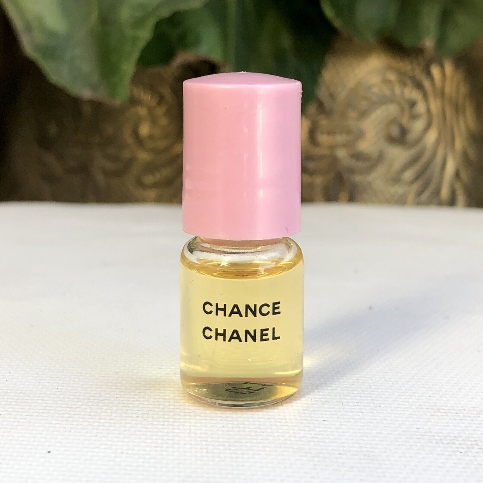 💝 TINY Chanel Chance EDT 2ml Rollerball Refillable Mini Travel Size Perfume NOS