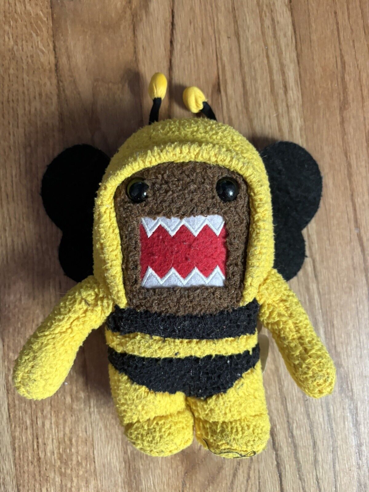Domo-kun Play Along Brown Domo Bumblebee Costume Plush