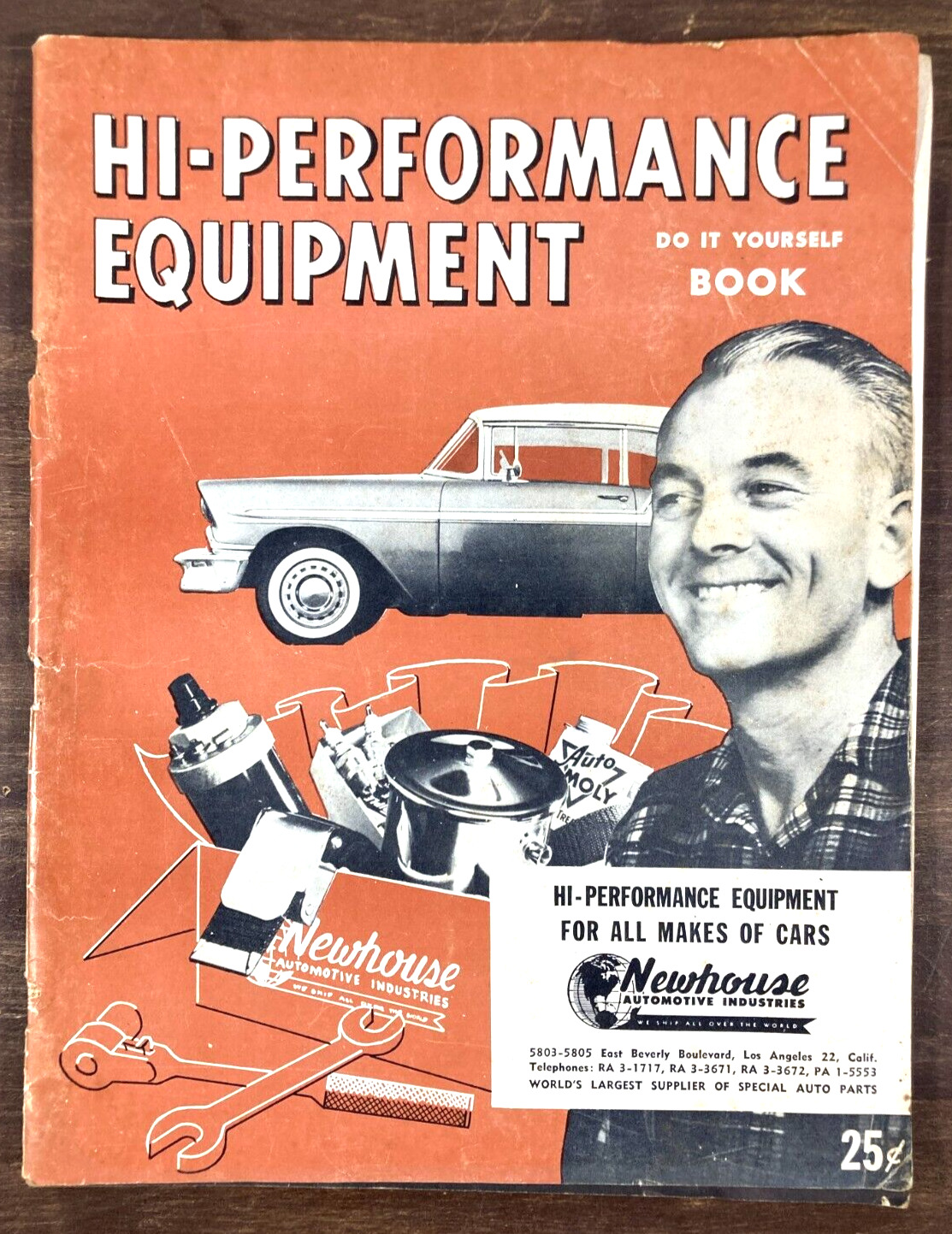 Vintage 1956 NEWHOUSE Hi-PERFORMANCE Speed Equipment CATALOG HoT RoD Auto Parts