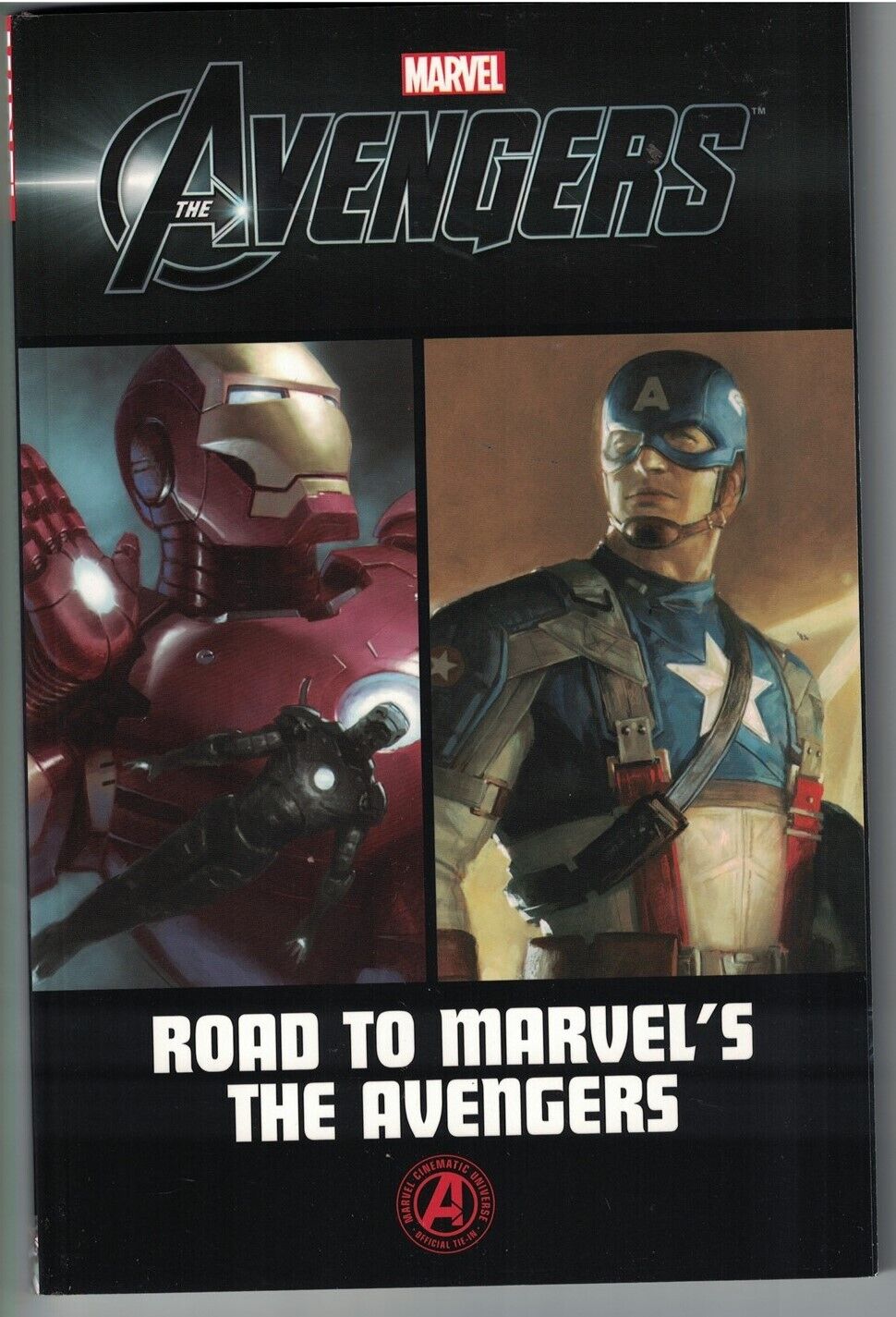 AVENGERS ROAD TO MARVEL\'S THE AVENGERS $24.99srp Iron Man Captain Ameria NEW NM