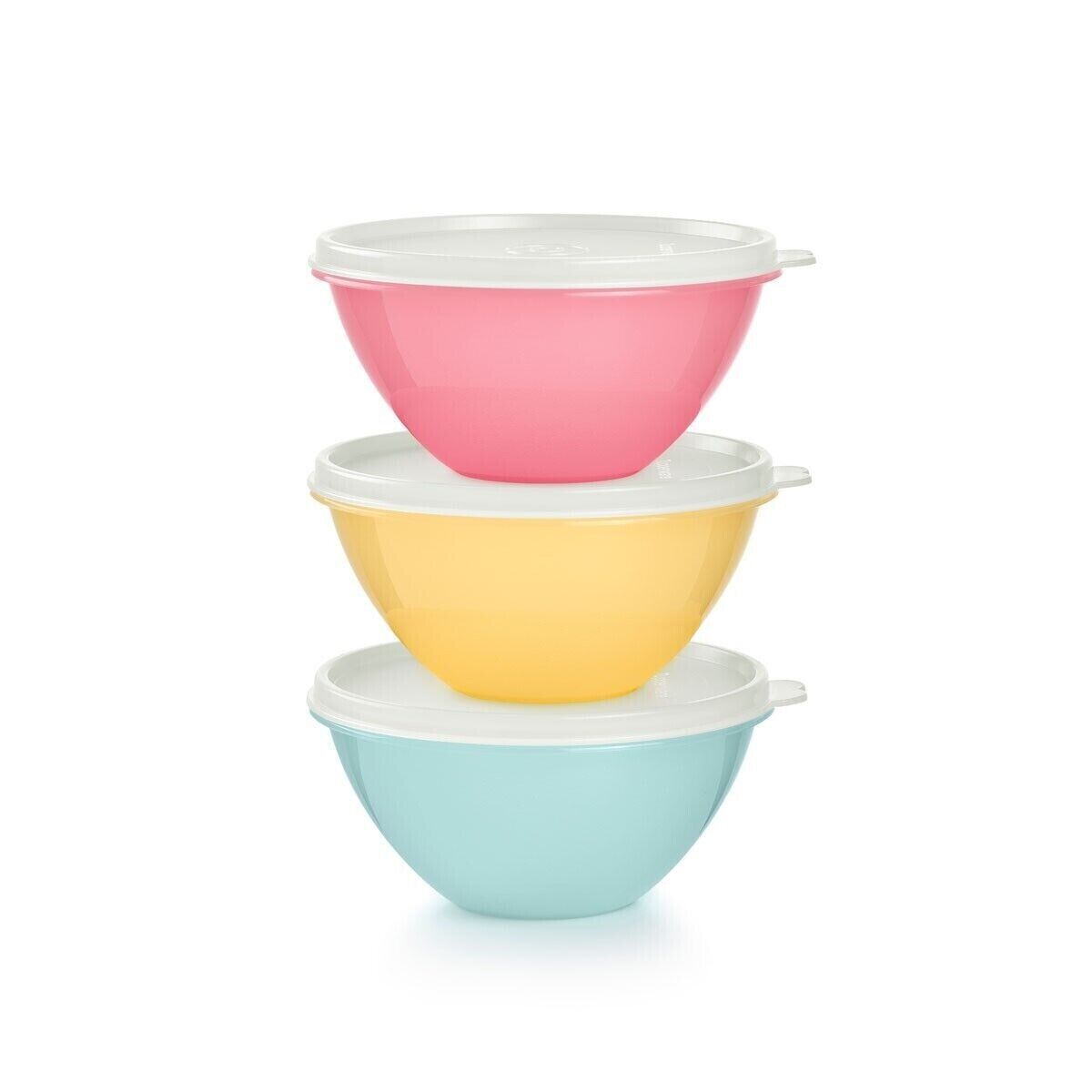 Tupperware Small Wonderlier 3Pc Bowl Set 2 Cup New