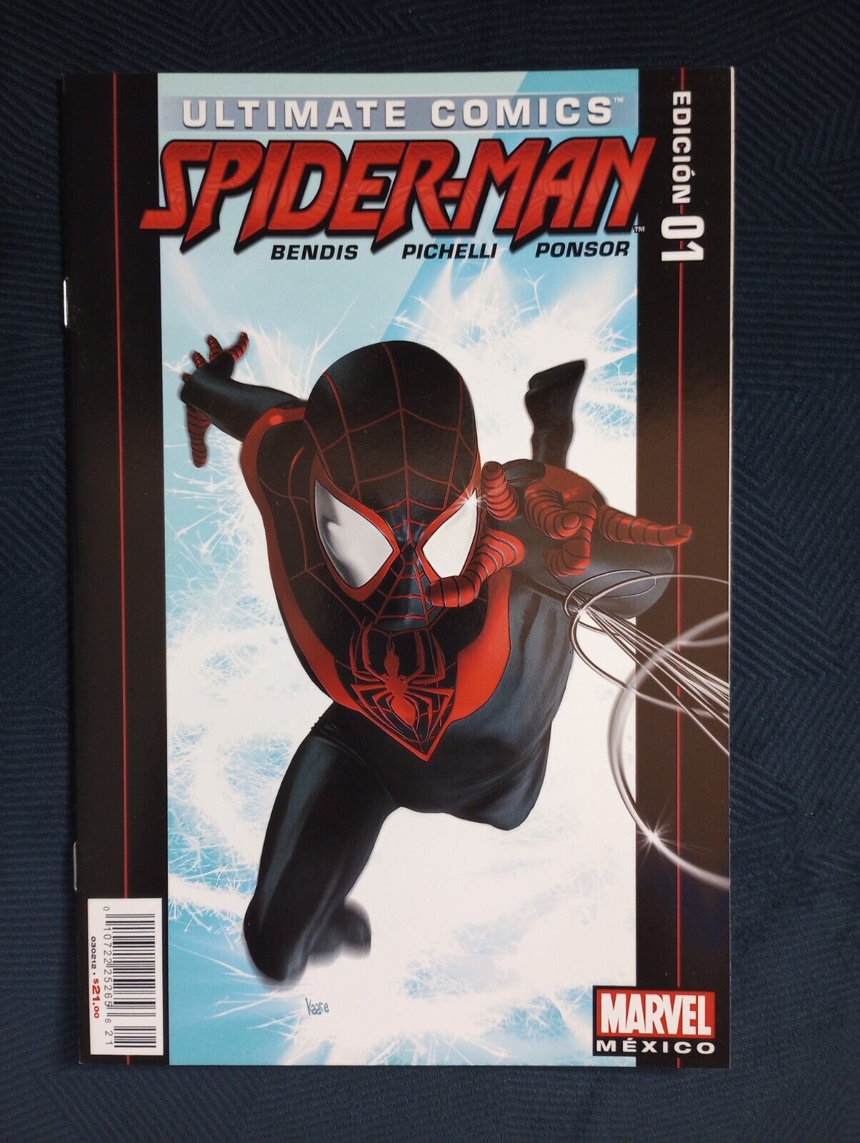 ULTIMATE COMICS: SPIDER-MAN #1 (2011) NM or Better Mexico Variant 2nd Miles App.