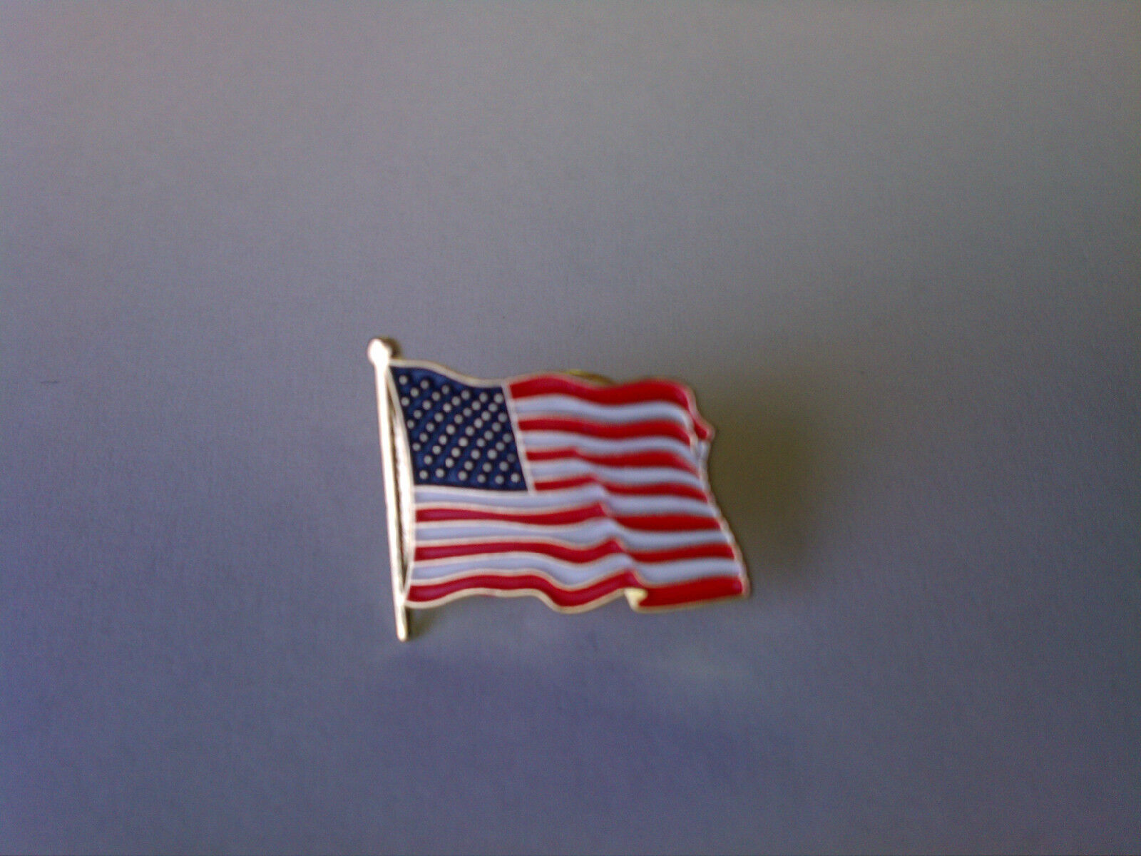 3 - High Quality American Waving Flag Lapel Pins - Patriotic US U.S. USA U.S.A.