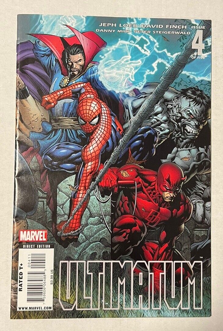 Ultimatum #4 Marvel Comic Book