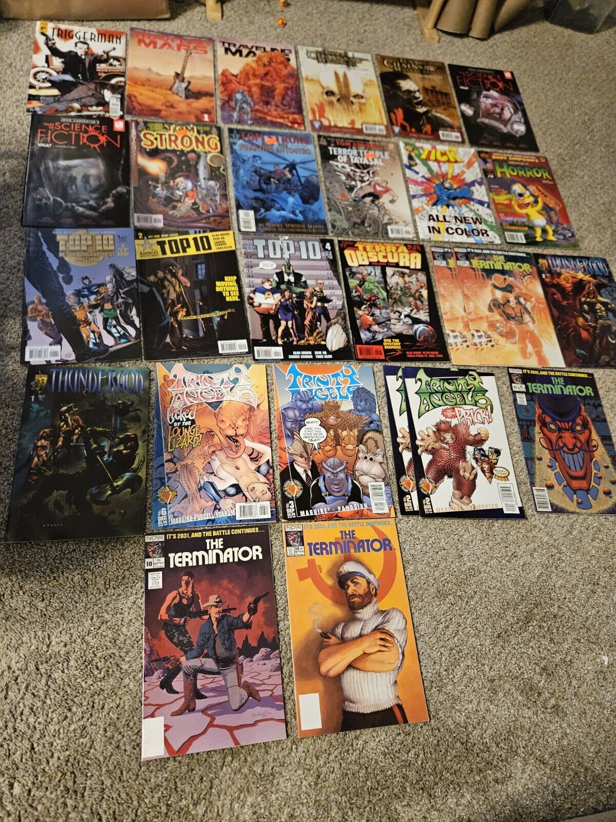 27 Comic Book Lot Texas Chainsaw Massacre Treehouse Of Horror 