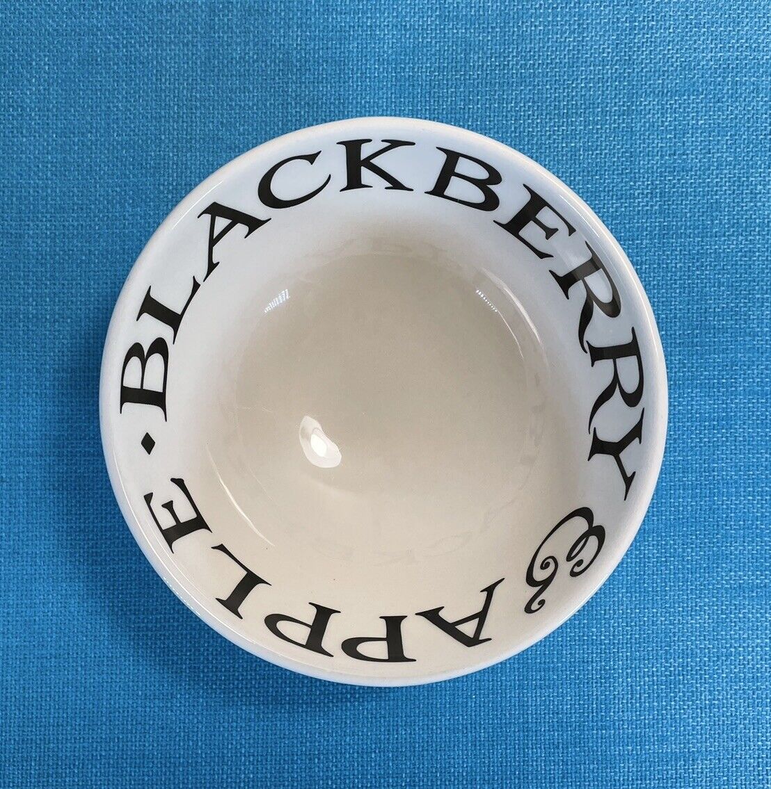 Vintage Emma Bridgewater Blackberry & Apple Porridge & Cream Bowl 5.25\
