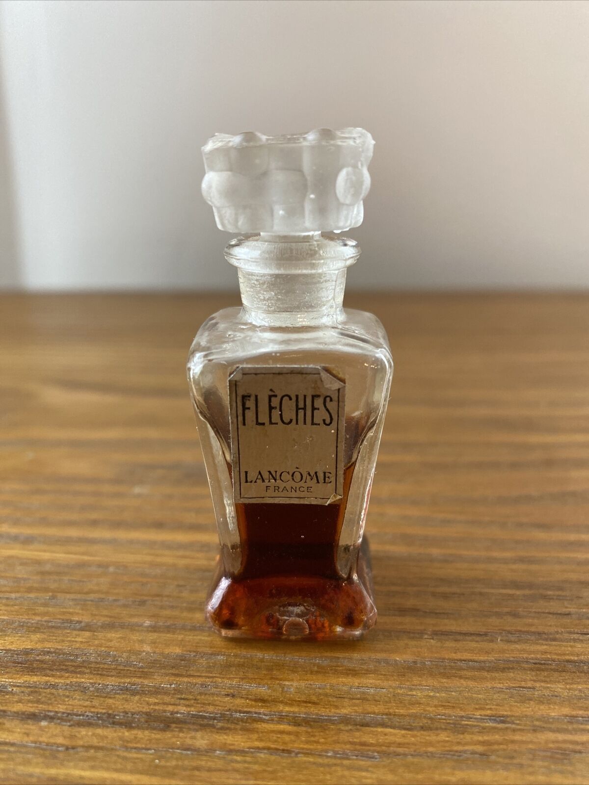 Vintage Rare Lancôme Flèches Paris Small Splash 50% Full Bottle *READ INFO*