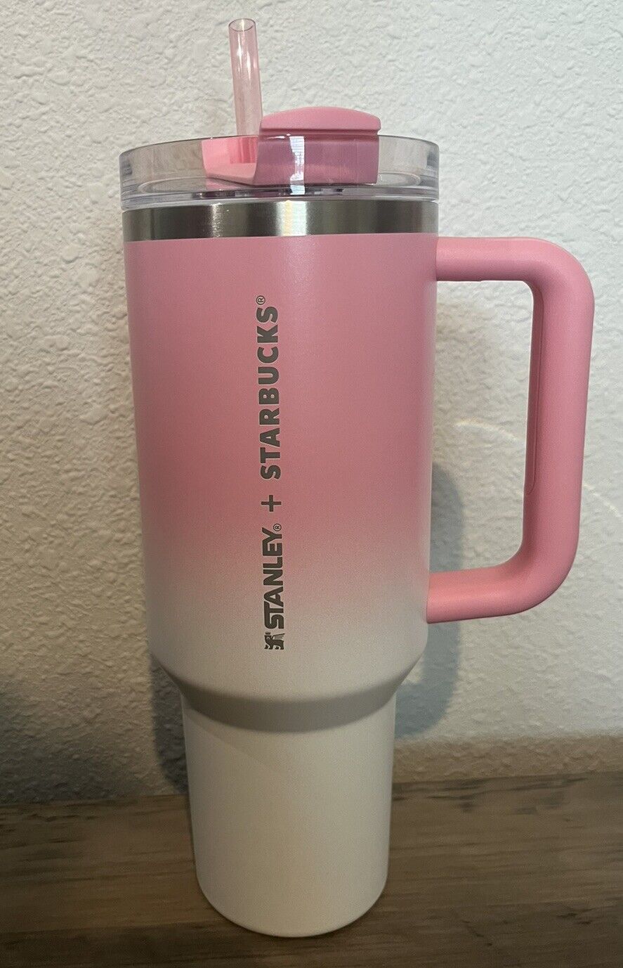 Stanley Starbucks Philippines Exclusive Sweet Pink Blossom 40oz Tumbler USA Sell