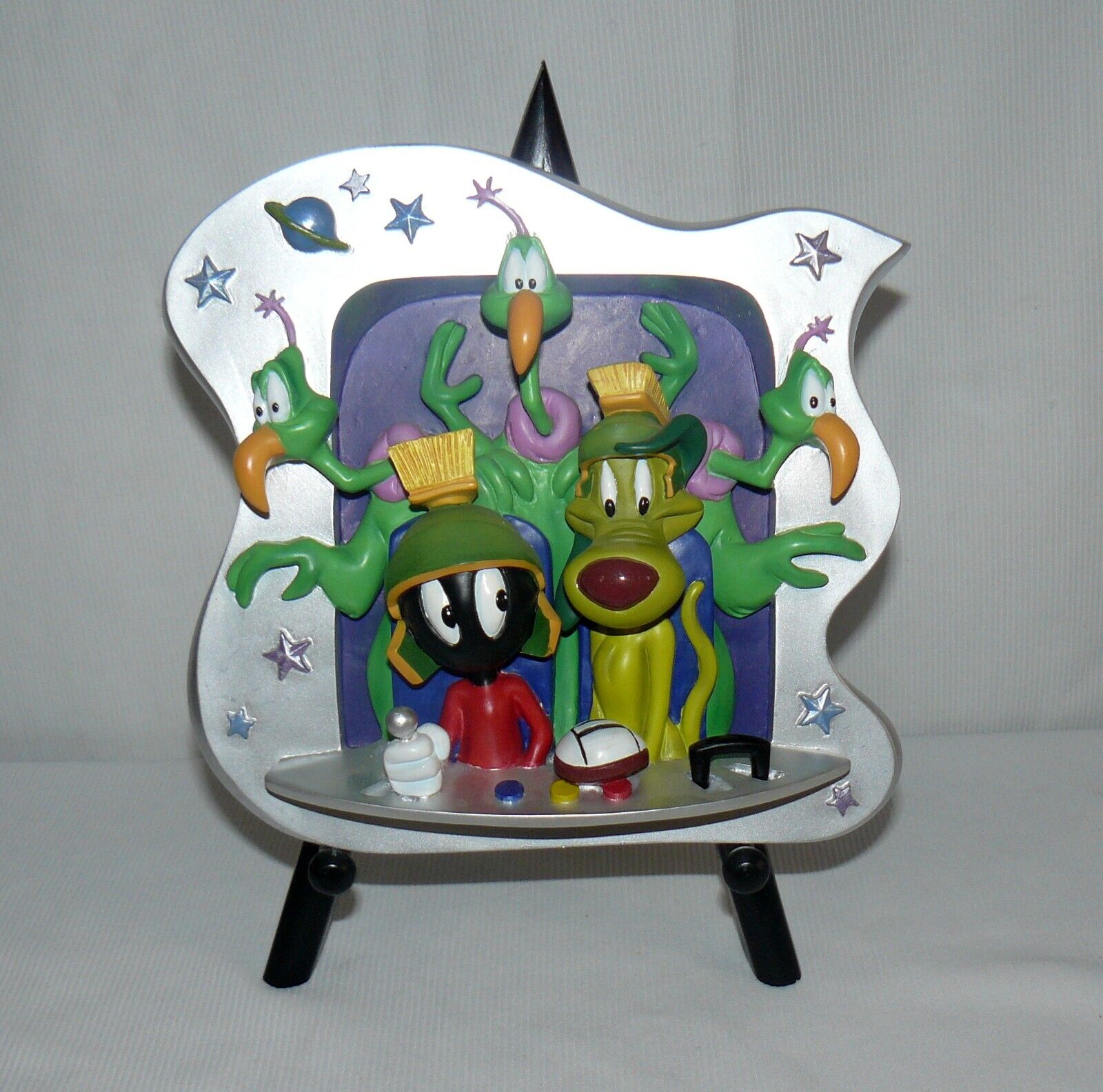 Marvin The Martian K-9 Crew Plaque Limited Edition W/ Easel Stand Numbered