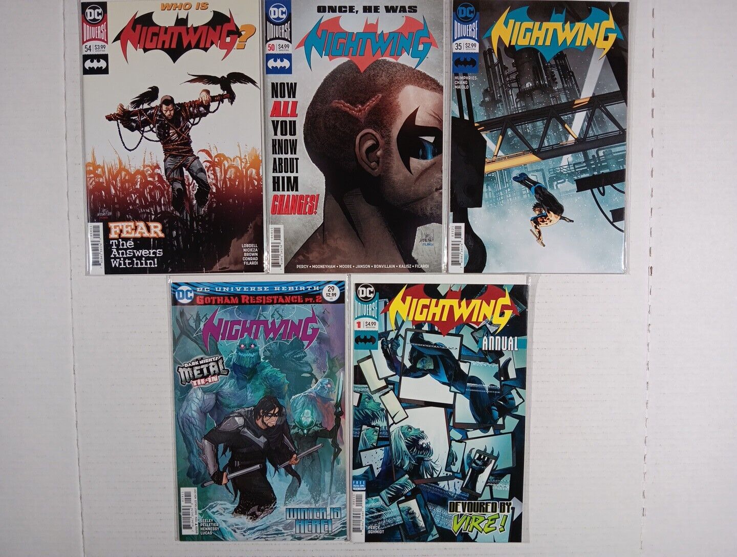 DC Nightwing Comic Book Lot