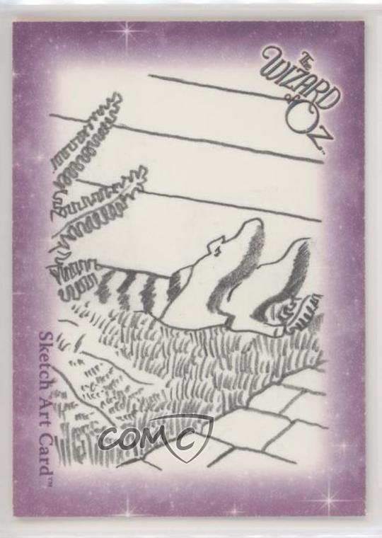 2006 Breygent The Wizard of Oz Sketch Cards 1/1 Unknown Artist Sketch 03wr