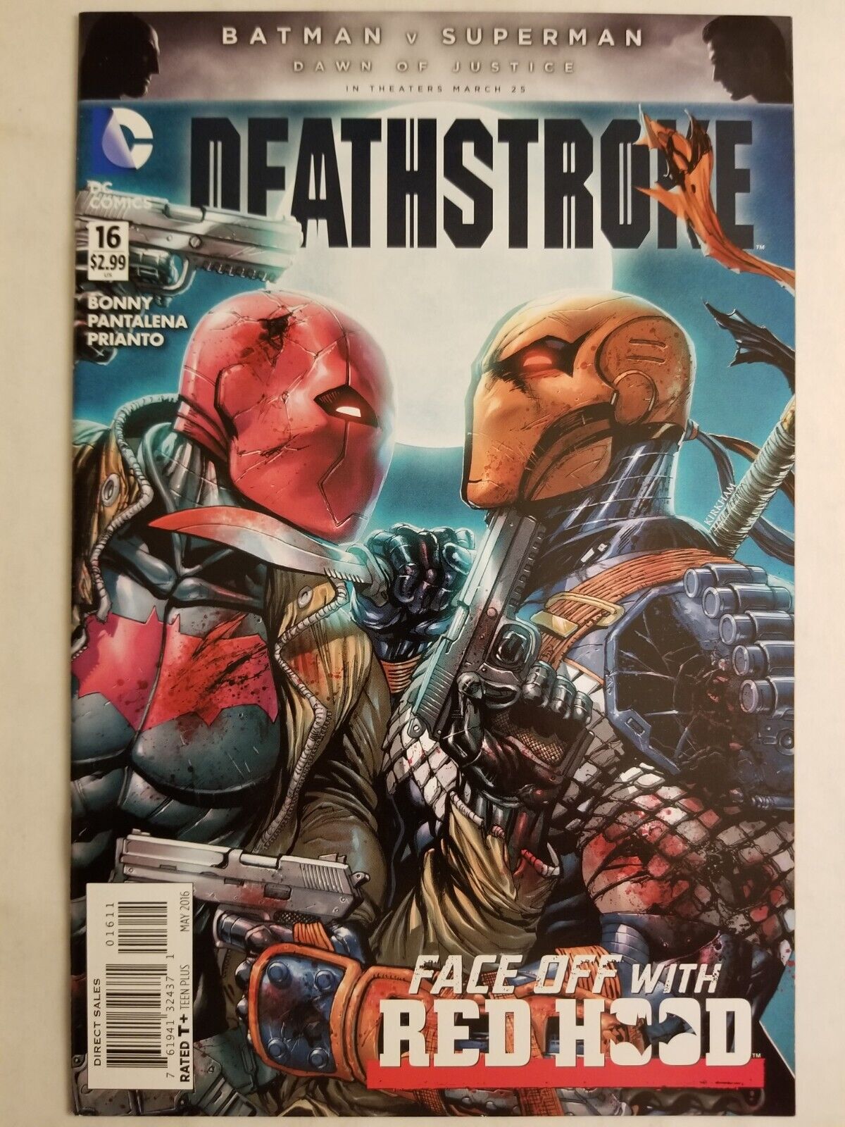 Deathstroke #16 Red Hood Cover (DC)