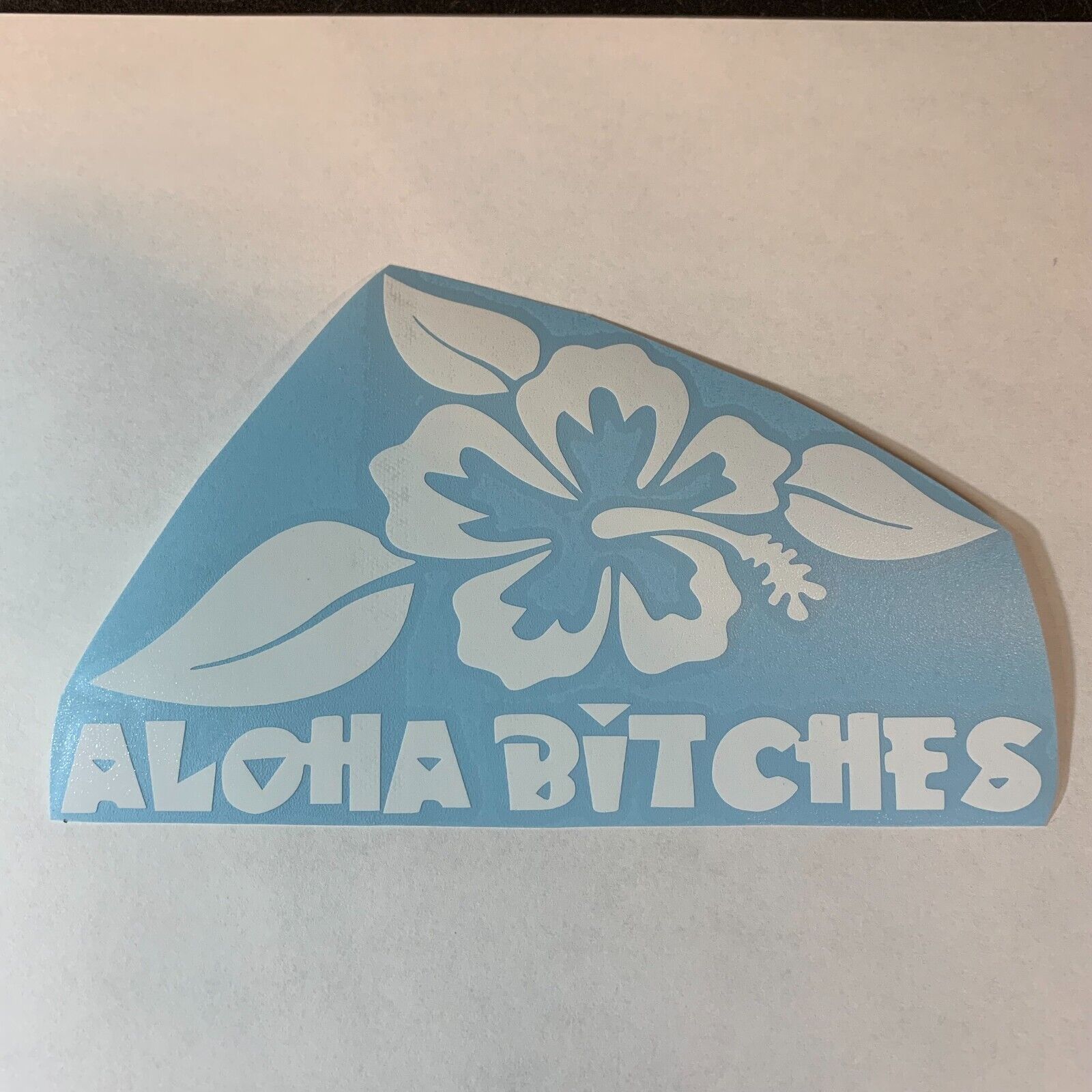 Aloha Bitches Cute Funny High Quality Die Cut Vinyl Decal Outdoor Sticker Beach