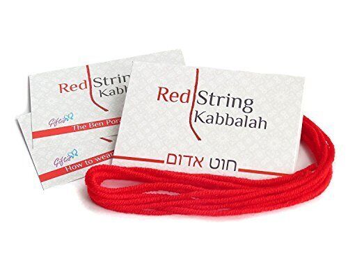 5 pcs Original Kabbalah Red String Bracelet - 100% Wool - Powerful Protection fo
