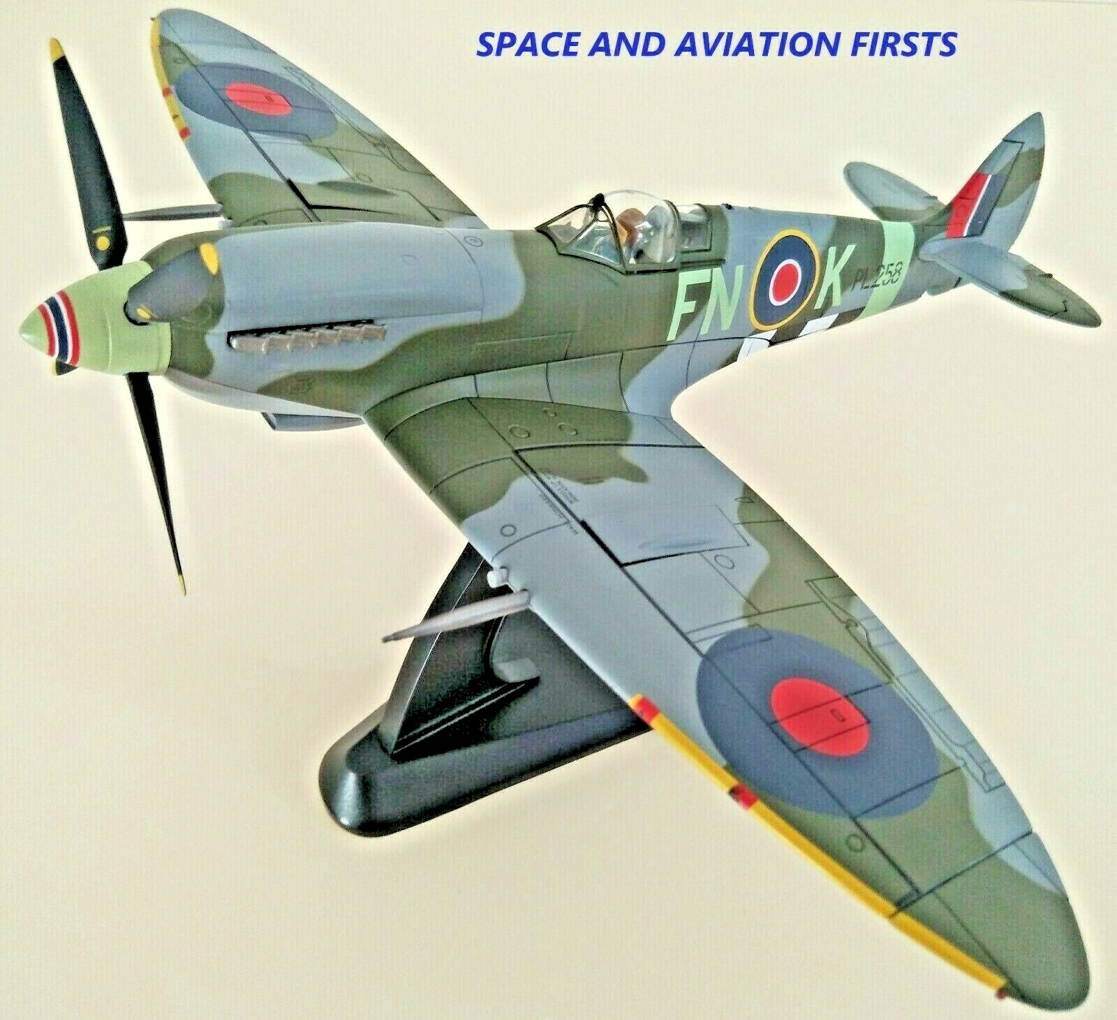 Spitfire Mk.IX RAF Reg. FN-K, No. 331 \'Norwegian\' Squadron Diecast 1/48 Scale