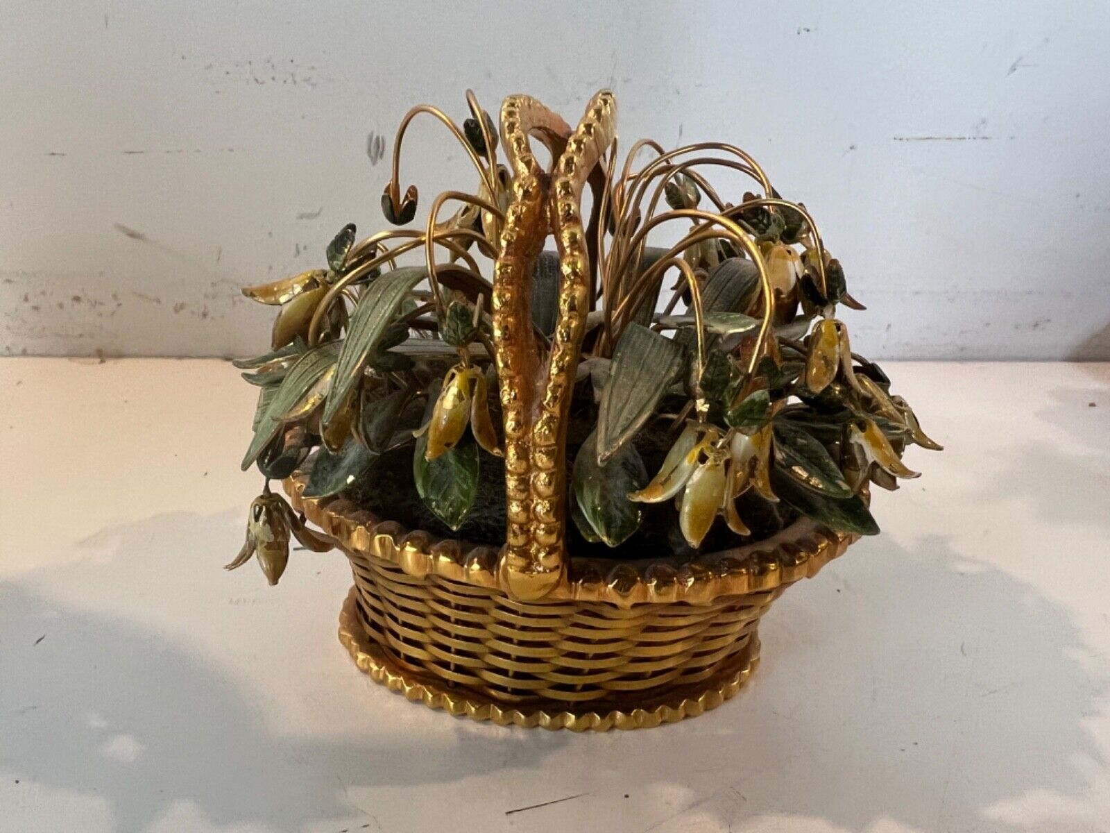 Vintage Gorham Jane Hutchinson Fluers Des Siecles Decorative Enamel Flowers
