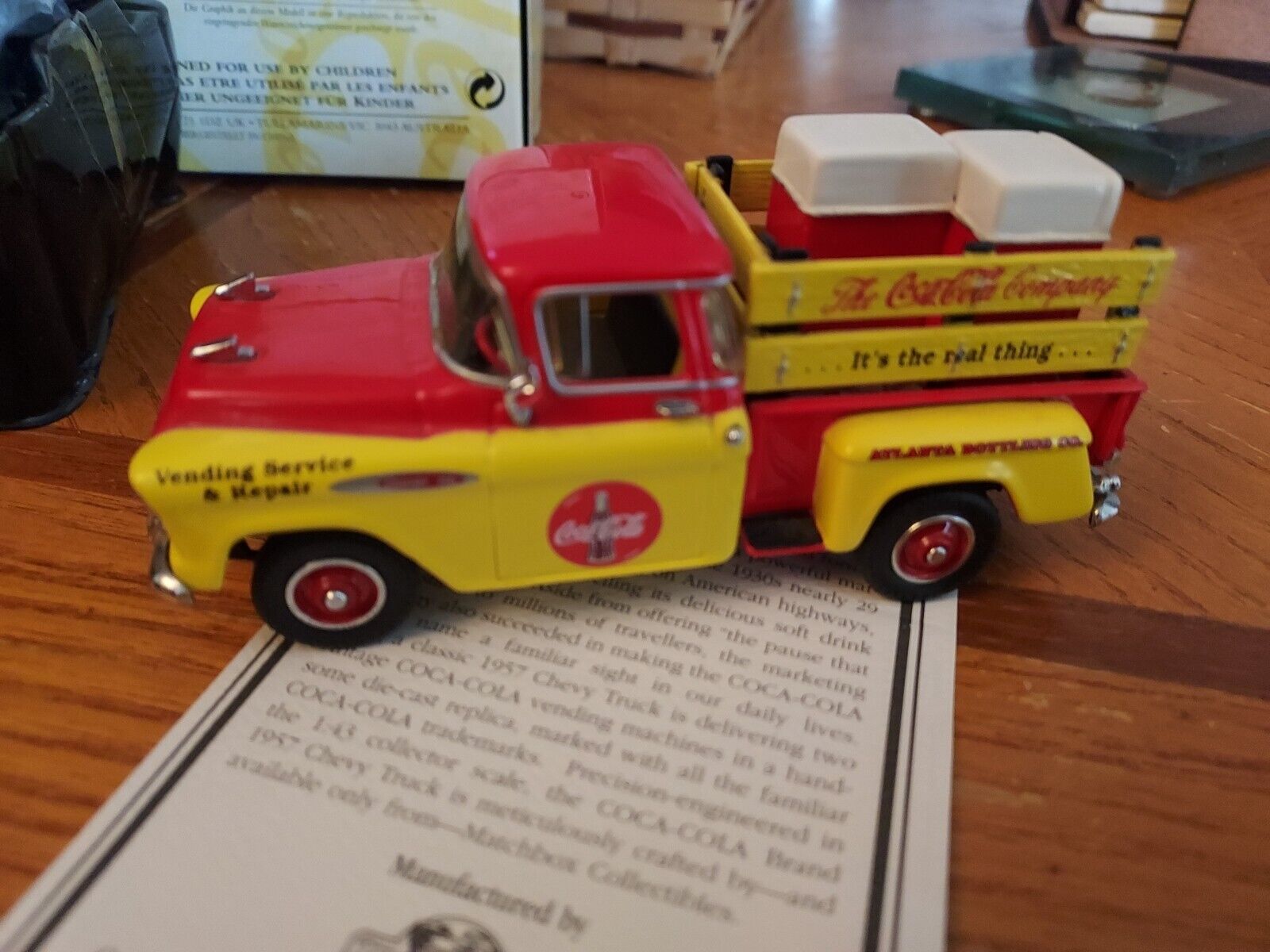 Coca Colabrand 1957 Chevy Truck