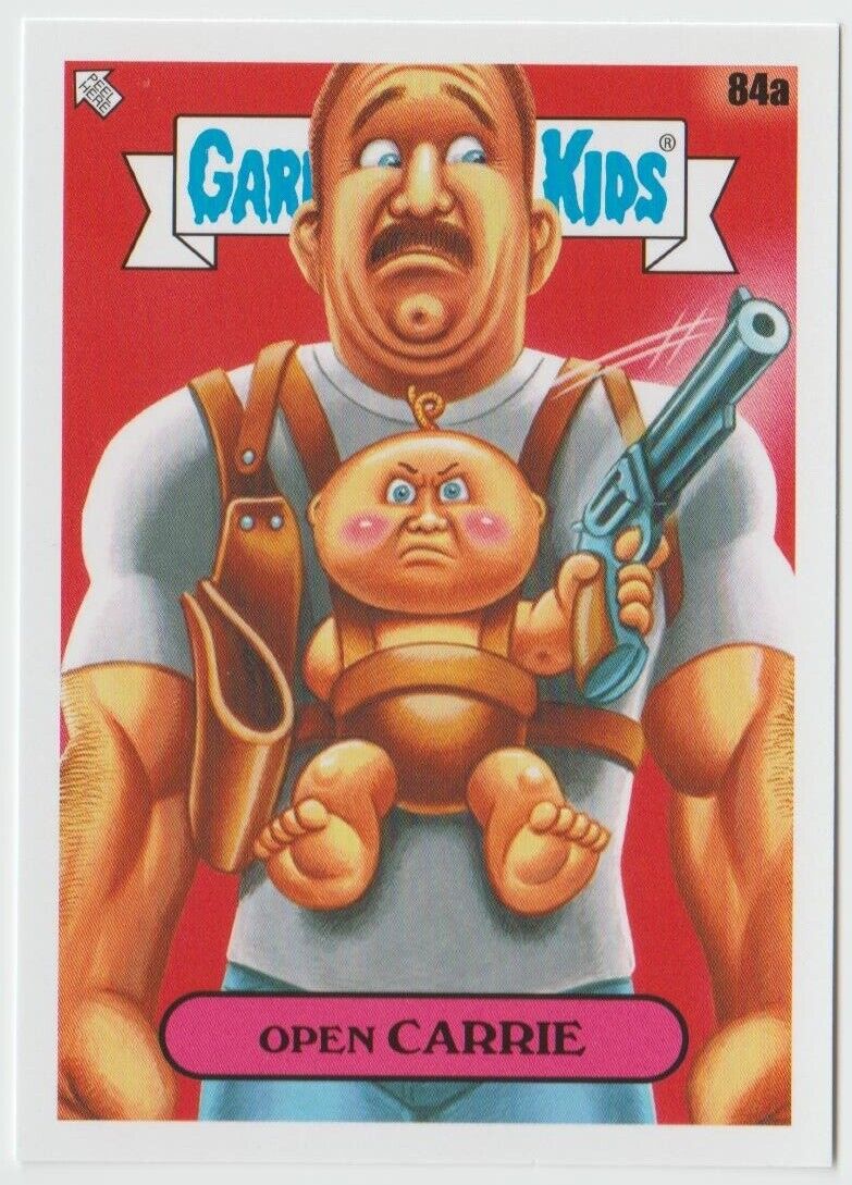 2020 Topps Garbage Pail Kids 35th Anniversary #84a Open Carrie