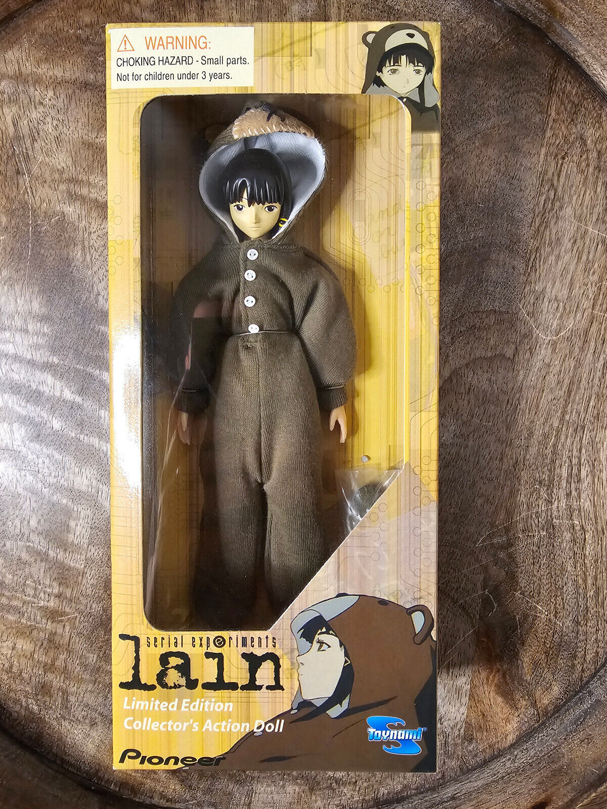 Serial Experiments Lain Limited Edition Collector's Action Doll Teddy Bear